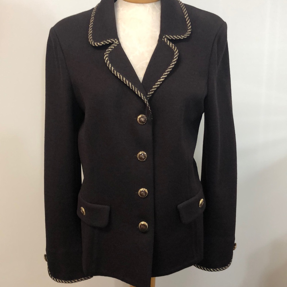 Long Wool 2 faux pocket Jacket